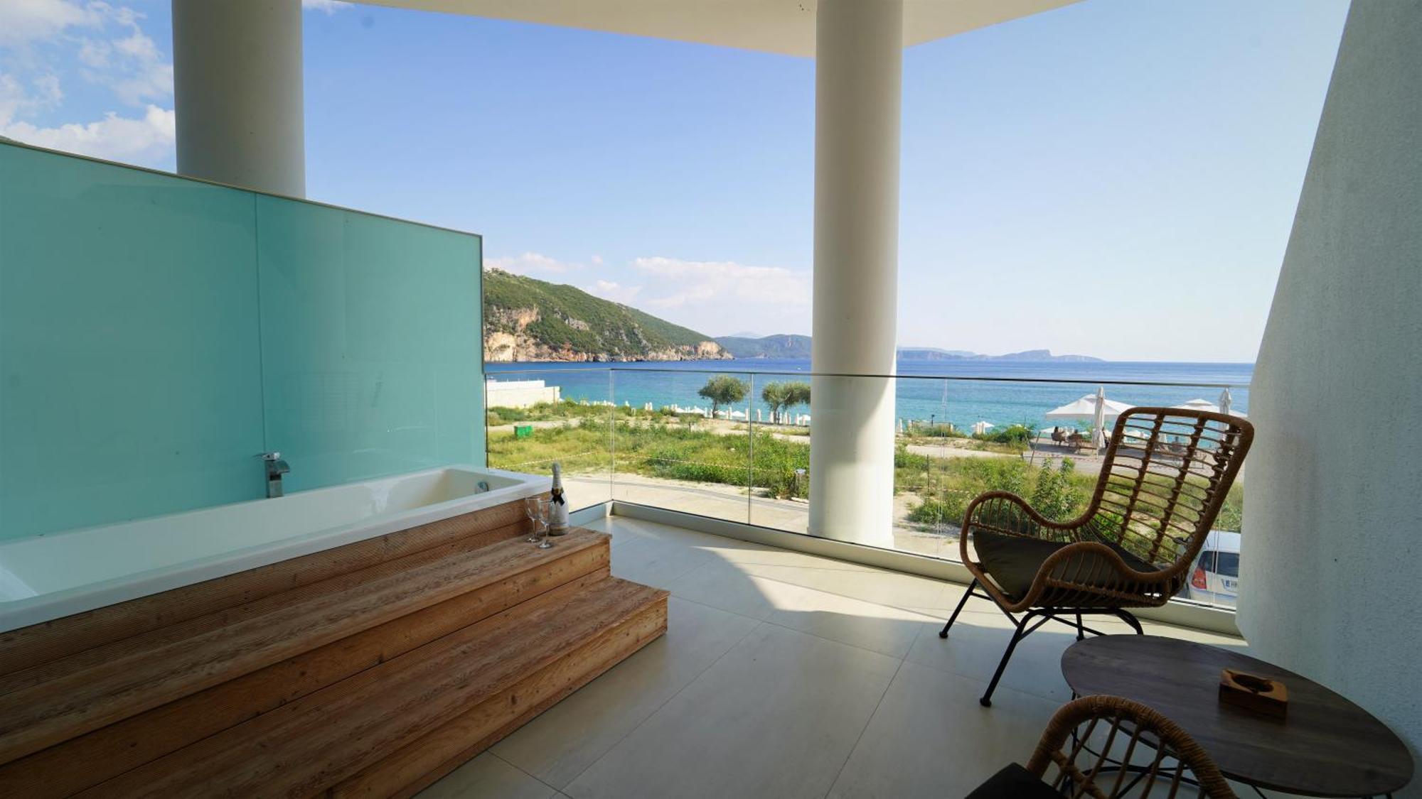 Enjoy Lichnos Bay Village, Camping, And